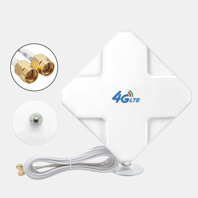 High Gain Dual WiFi Antennas 4G LTE MIMO Antenna 35dBi Ts9 CRC9 for Huawei Zte for 4G Modem Router  Amplifier