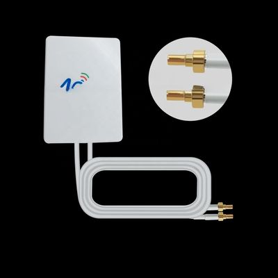 4G LTE antenna dual interface CRC9 small flat panel high gain router Internet card external antenna