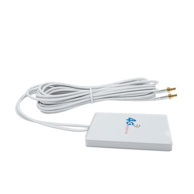 4G LTE antenna dual interface CRC9 small flat panel high gain router Internet card external antenna