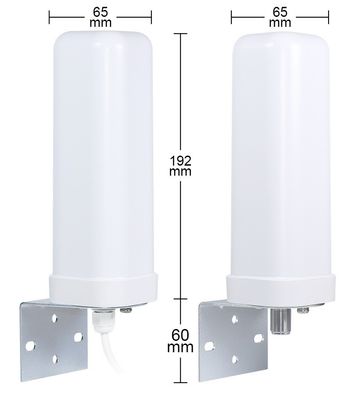 Gain Outdoor I67 Waterproof Mobile Phone Signal Amplifier Router Network Antenna 4G/5G/LET VSWR 1.5 Function 2G/3G/4G/5G