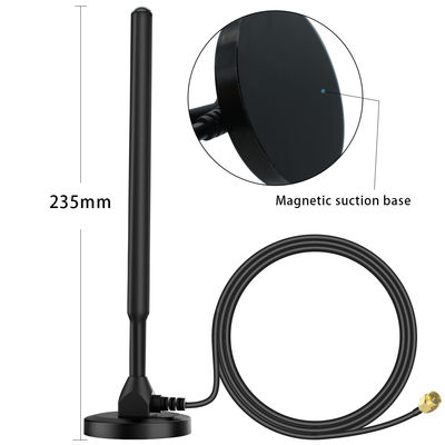 Strong Magnetic sucker 433MHz Antenna for Car VHF/UHF/ radio aerial outdoor long range Copper Rod