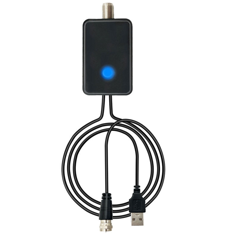20mA Current Consumption Digital HDTV Signal Amplifier Booster for Cable TV Fox Antenna HD Channel 25DB Low Noise