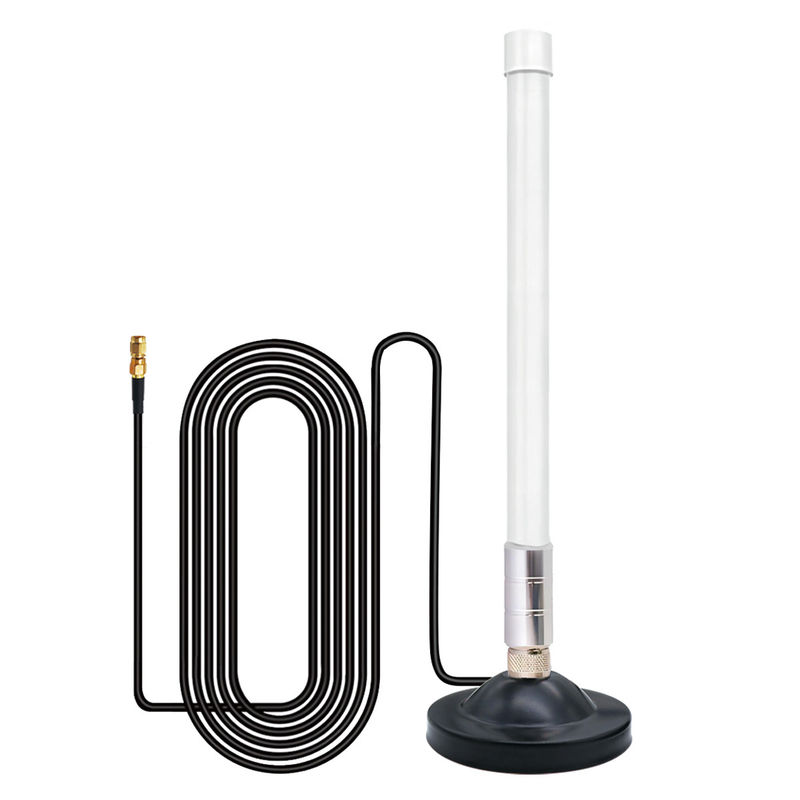 5dbi 8dbi 10dbi Omni Directional Antenna Fiberglass 2400MHz Antenna with Support Communication Antenna