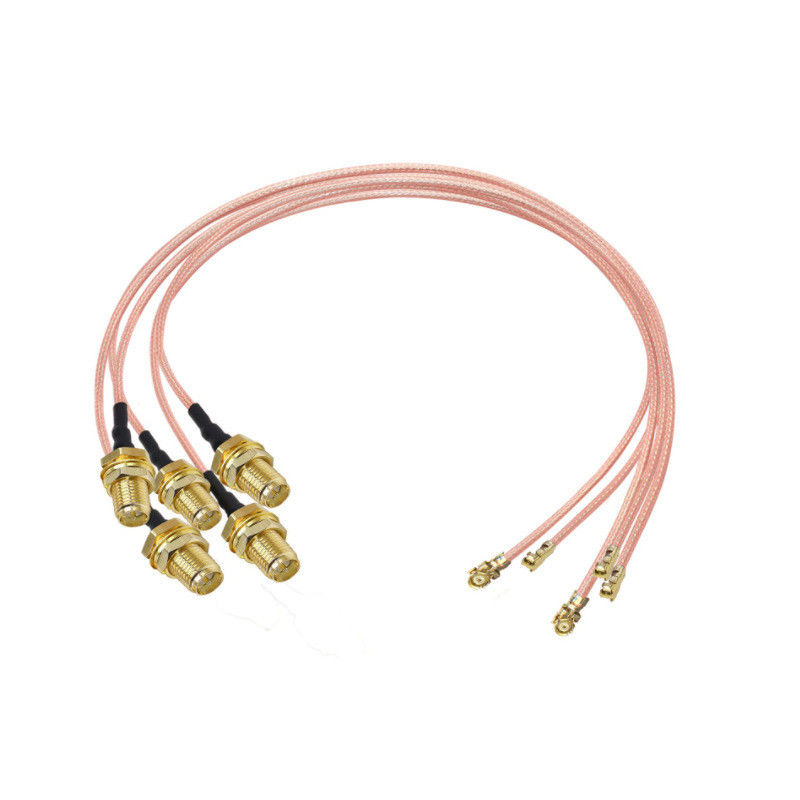 connection RF Extension RG178 Cable MHF IPEX UFL To SMA Adapter antenna extension wire with Insertion Loss ≤ 0.15dB/6GHz
