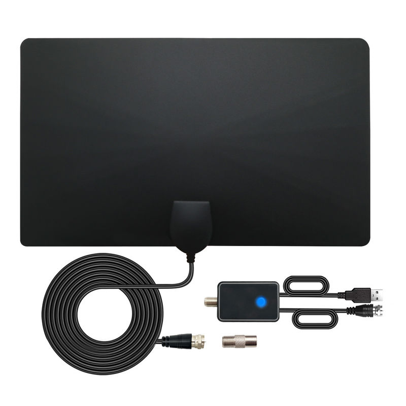 TV Antenna Amplified HD Indoor Digital HDTV Antenna 50+Miles Range Antenna Support 4K 1080p 13.2ft Coaxial Cable