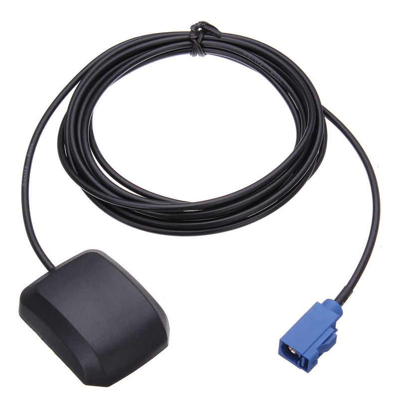 Suitable Design and Black 1575.42MHz Car GPS Navigation Antenna for BMW Audi Mercedes Benz Volkswagen Fakra Interface