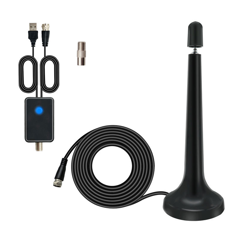 Indoor/Outdoor Portable HD TV Antenna for DAB USB TV Tuner/Digital TV/DAB Radio 75ohm Impedance Strong Signal Reception