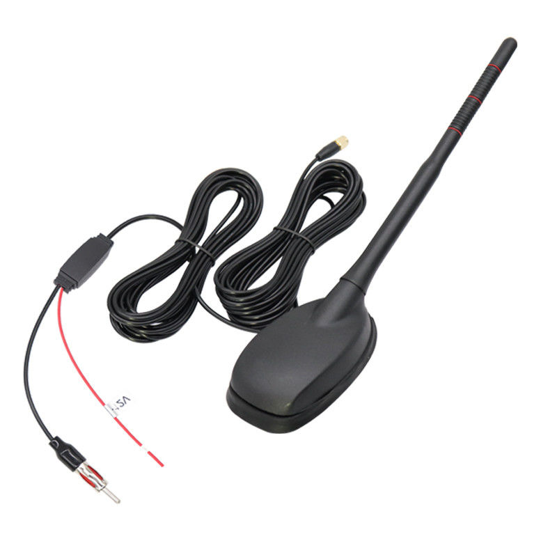 High quality Multi-functional antenna combination GPS+FM/AM+DAB on-board radio amplifier antenna