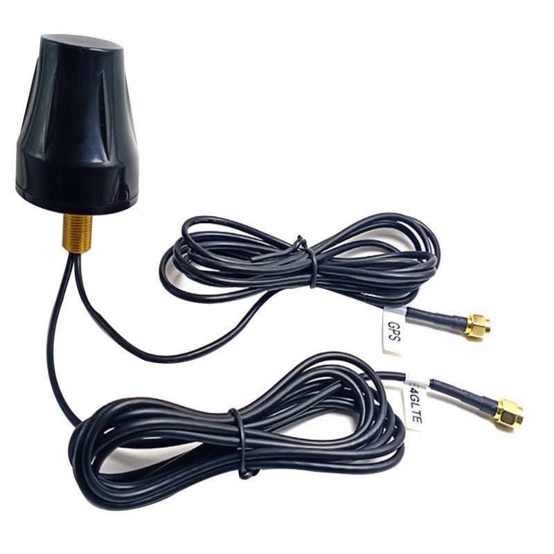 140g LoRa/LPWAN Antenna 700-2700MHz/1575.42MHz Cabinet 4G GPS 2 in 1 External Waterproof SMA Male Antenna for DTU NB Model