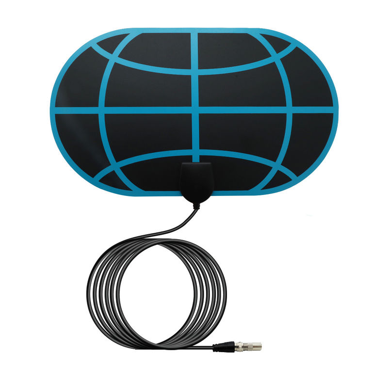 Custom Print 1080P Premium HDTV 4K HDR Indoor TV Antenna with High Gain Signal UHF Antenna for Digital TV