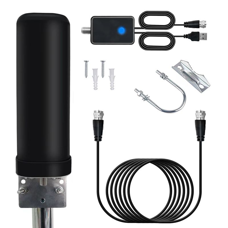 hf Vhf Digital Antennas outdoor high gain tv antena strong singal long range aerial hdtv 360 degree rotation tv antenna