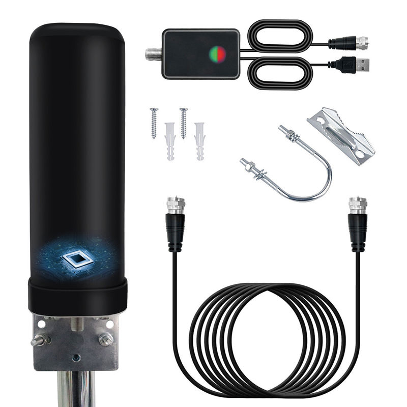 High-Gain 2.4GHz Outdoor Wireless 360 Omni TV Antenna for TV Reception