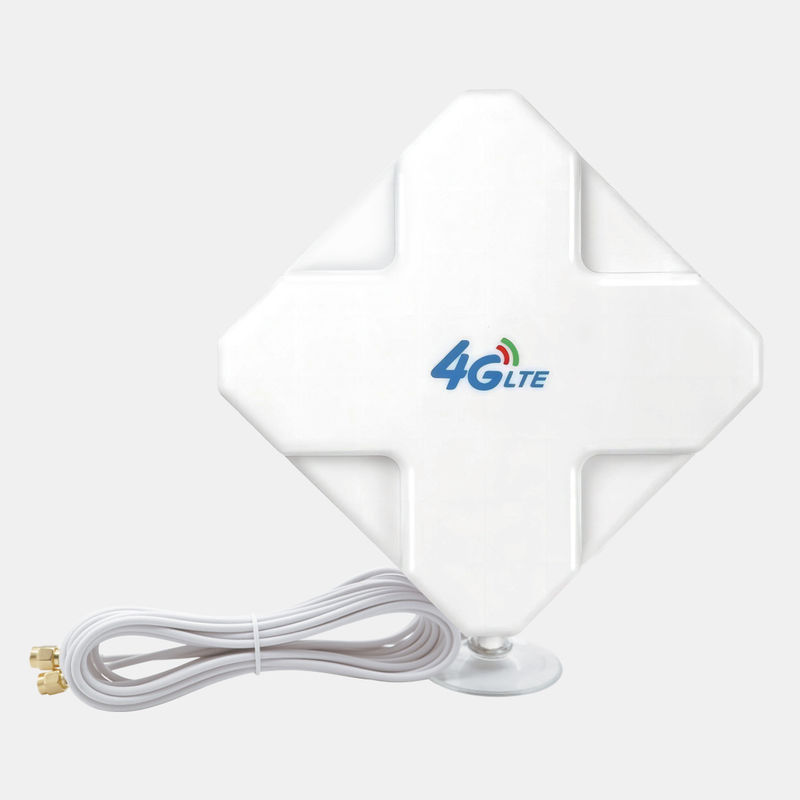 High Gain Dual WiFi Antennas 4G LTE MIMO Antenna 35dBi Ts9 CRC9 for Huawei Zte for 4G Modem Router  Amplifier