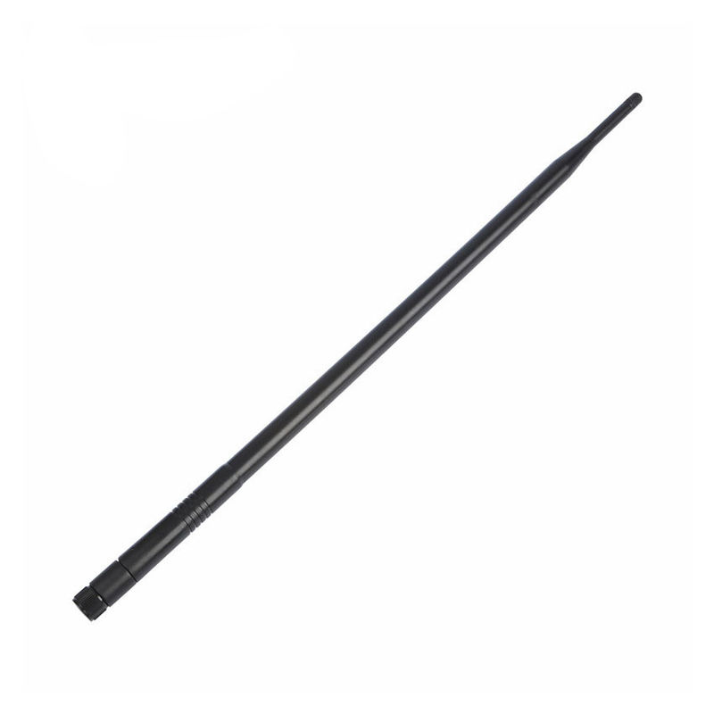 Long length high Gain 12db black plastic antena cover 12dbi rubber gsm wifi antenna