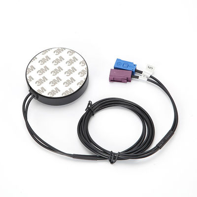 GPS/Beidou+GSM/3G/4G combination antenna for vehicle navigation FAKRA SMB long straight female C/D external circular antenna