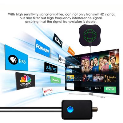 High gain tv antenna with  amplifier Uhf Vhf dvb t2 Hdtv digital indoor tv antenna