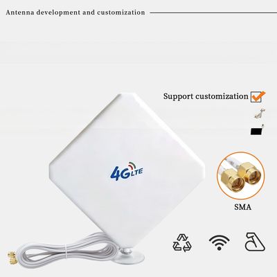 Direction All direction 2.4GHz 5GHz Dual Band Rubber Duck android external usb Connector sma/ts9 30 km 15km wifi antenna