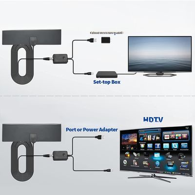 Digital Portable HDTV 1080P TV Antenna Indoor Flat Portable TV antenna sticker