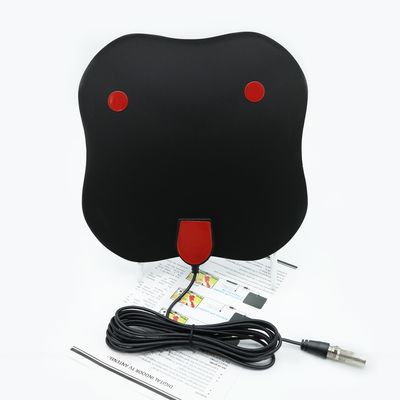1080P UHF VHF Digital Indoor HD TV Antenna with Amplifier DVB-T DVB-T2 HDTV Thin Film Sticker Antenna